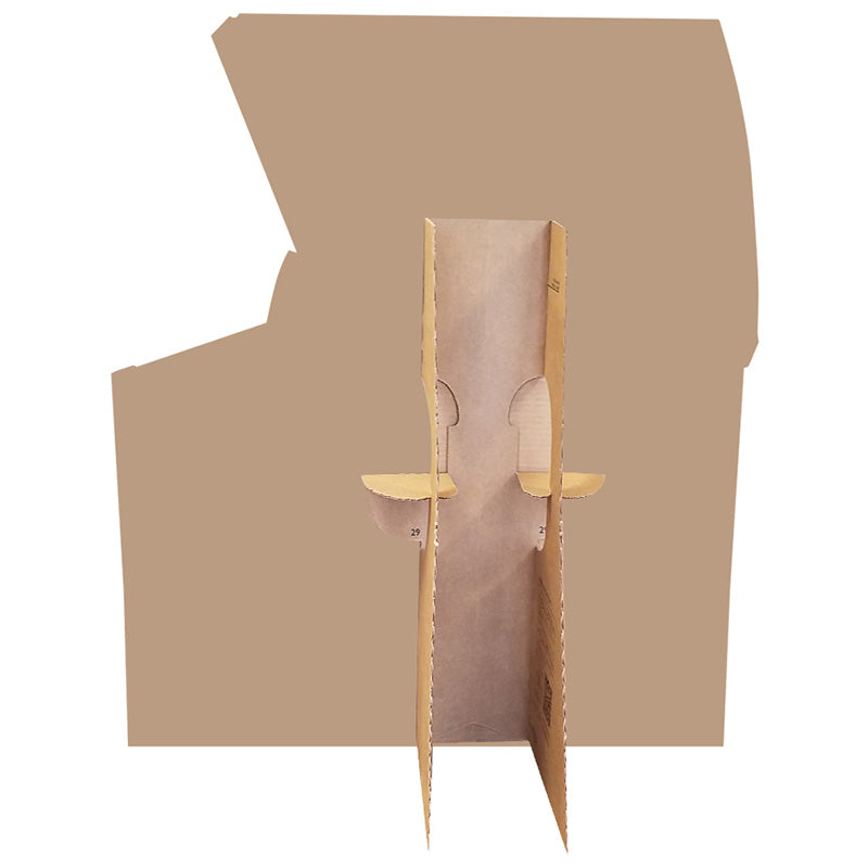 TREASURE CHEST Lifesize Cardboard Cutout Standup Standee - Back