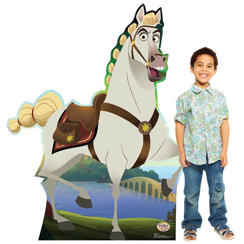 MAXIMUS "Tangled: The Series" Lifesize Cardboard Cutout Standup Standee - Example