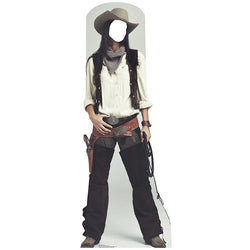 COWGIRL STAND-IN Lifesize Cardboard Cutout Standup Standee - Front