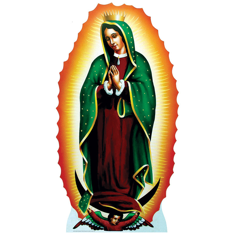 OUR LADY OF GUADALUPE Lifesize Cardboard Cutout Standup Standee - Front
