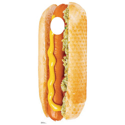 HOT DOG STAND-IN Cardboard Cutout Standup Standee - Front