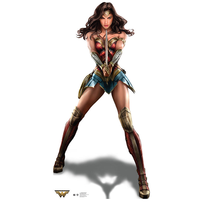 WONDER WOMAN "Wonder Woman" Lifesize Cardboard Cutout Standup Standee - Front