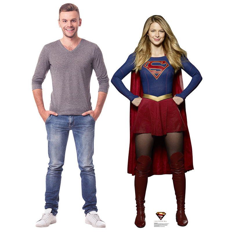 SUPERGIRL / KARA DANVERS "Supergirl" Lifesize Cardboard Cutout Standup Standee - Example