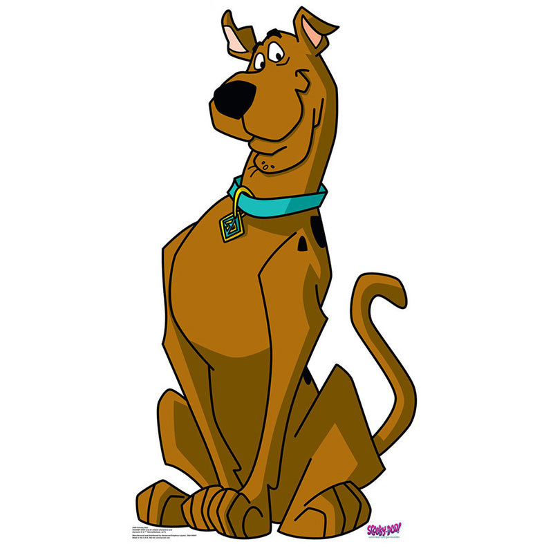 SCOOBY-DOO "Scooby-Doo" Lifesize Cardboard Cutout Standup Standee - Front