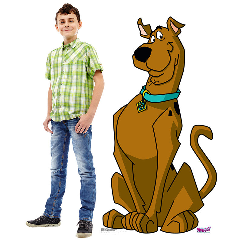 SCOOBY-DOO "Scooby-Doo" Lifesize Cardboard Cutout Standup Standee - Example