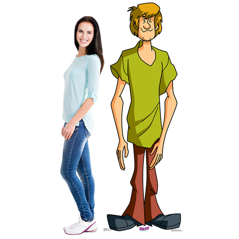 SHAGGY ROGERS Scooby Doo Mystery Incorporated Cardboard Cutout Standup ...