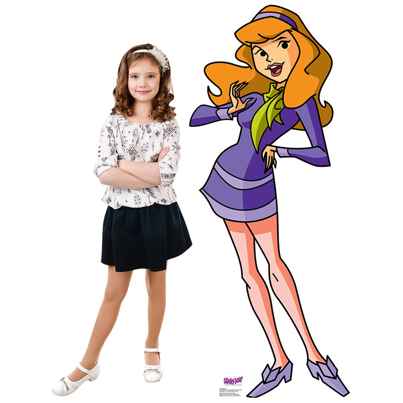 DAPHNE BLAKE "Scooby-Doo" Lifesize Cardboard Cutout Standup Standee - Example