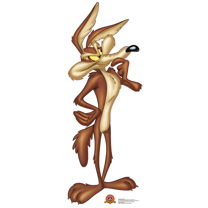 WILE E. COYOTE "Looney Tunes" Cardboard Cutout Standup Standee - Front