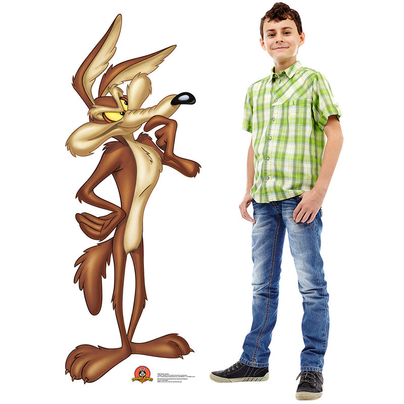 WILE E. COYOTE "Looney Tunes" Cardboard Cutout Standup Standee - Example