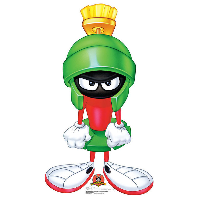 MARVIN THE MARTIAN "Looney Tunes" Cardboard Cutout Standup Standee - Front