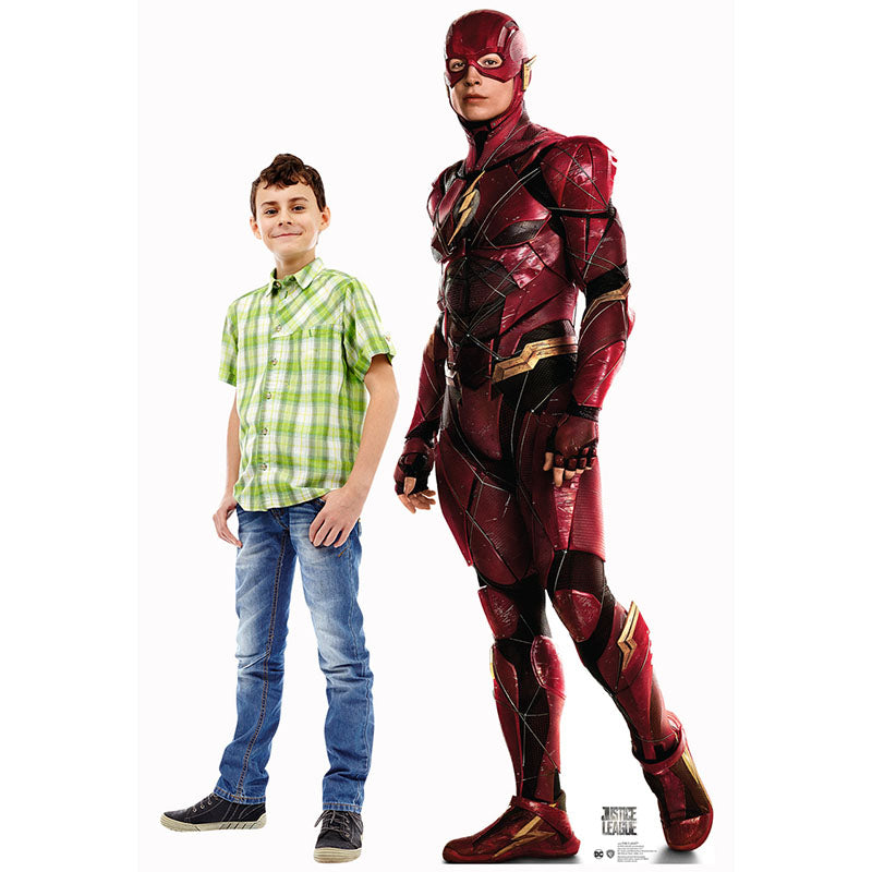 THE FLASH "Justice League" Lifesize Cardboard Cutout Standup Standee - Example