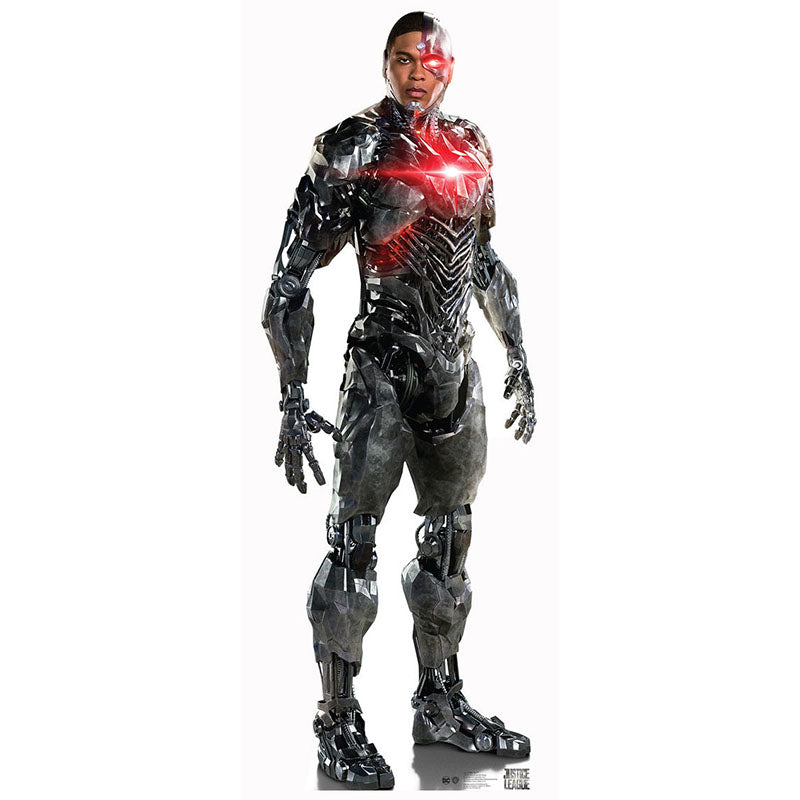CYBORG "Justice League" Lifesize Cardboard Cutout Standup Standee - Front