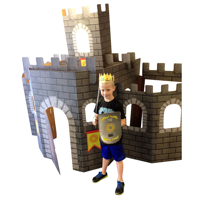 3D CASTLE PLAYHOUSE Cardboard Cutout Standup Standee - Example