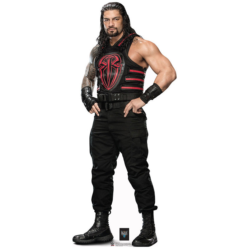 ROMAN REIGNS WWE Lifesize Cardboard Cutout Standup Standee - Front