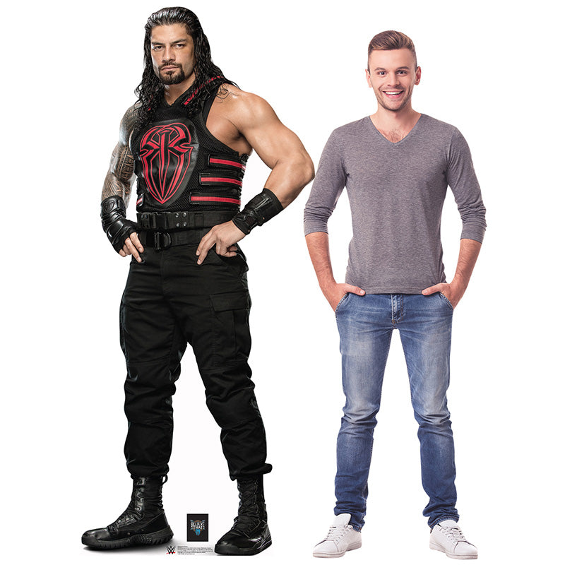 ROMAN REIGNS WWE Lifesize Cardboard Cutout Standup Standee - Example