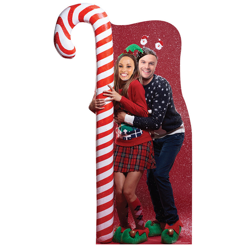 UGLY CHRISTMAS SWEATERS STAND-IN Lifesize Cardboard Cutout Standup Standee - Example
