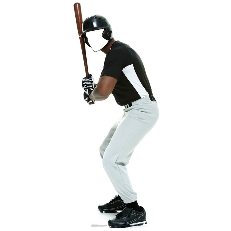 BASEBALL PLAYER STAND-IN Lifesize Cardboard Cutout Standup Standee - Front