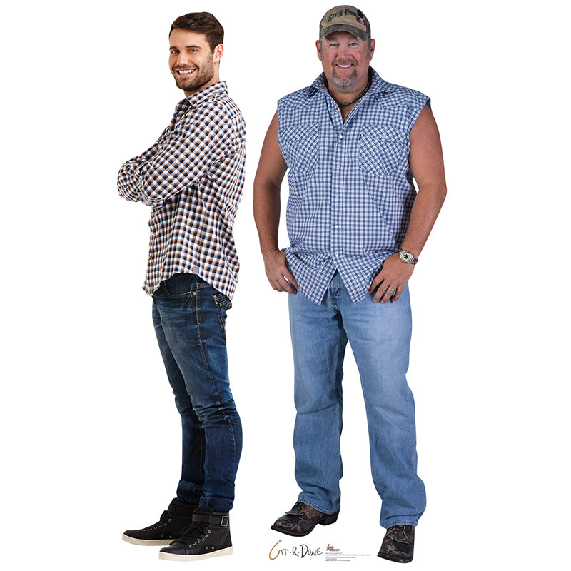 LARRY THE CABLE GUY Lifesize Cardboard Cutout Standup Standee - Example