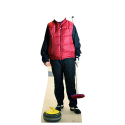 CURLER STAND-IN Lifesize Cardboard Cutout Standup Standee - Front