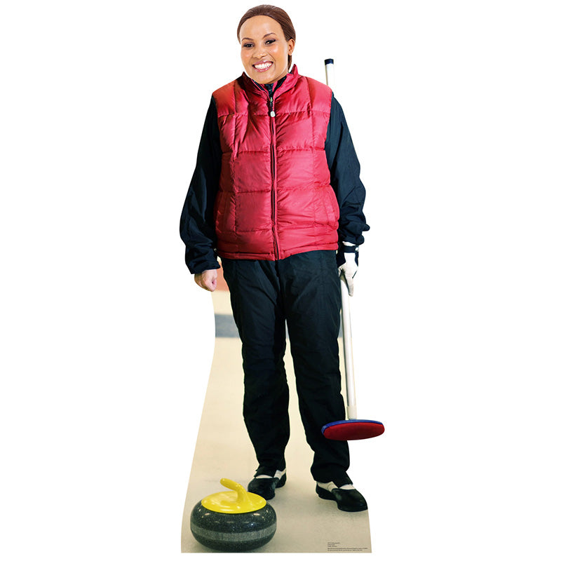 CURLER STAND-IN Lifesize Cardboard Cutout Standup Standee - Example