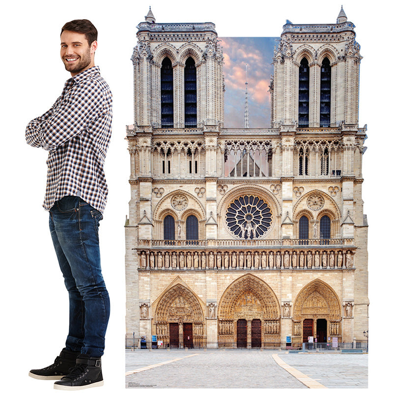 NOTRE DAME CATHEDRAL Cardboard Cutout Standup Standee - Example