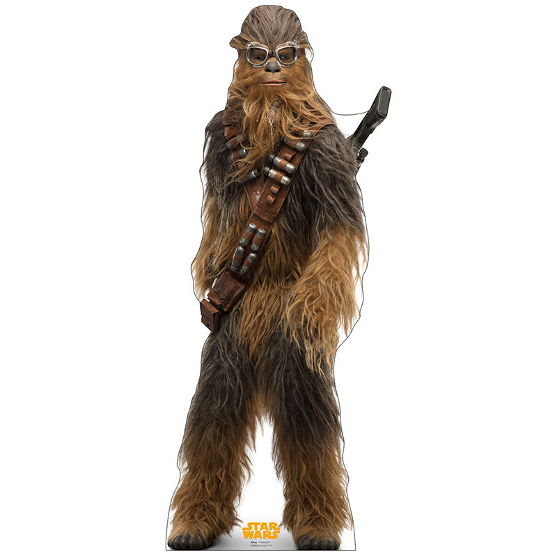 CHEWBACCA "Solo: A Star Wars Story" Lifesize Cardboard Cutout Standup Standee - Front