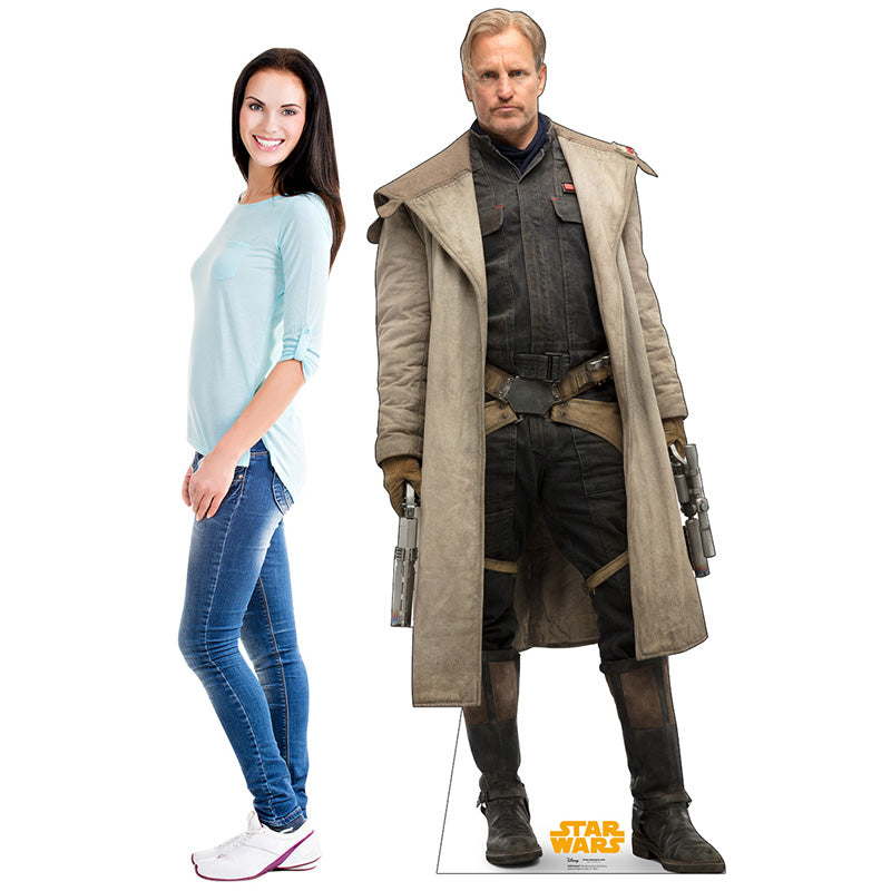 TOBIAS BECKETT "Solo: A Star Wars Story" Lifesize Cardboard Cutout Standup Standee - Example