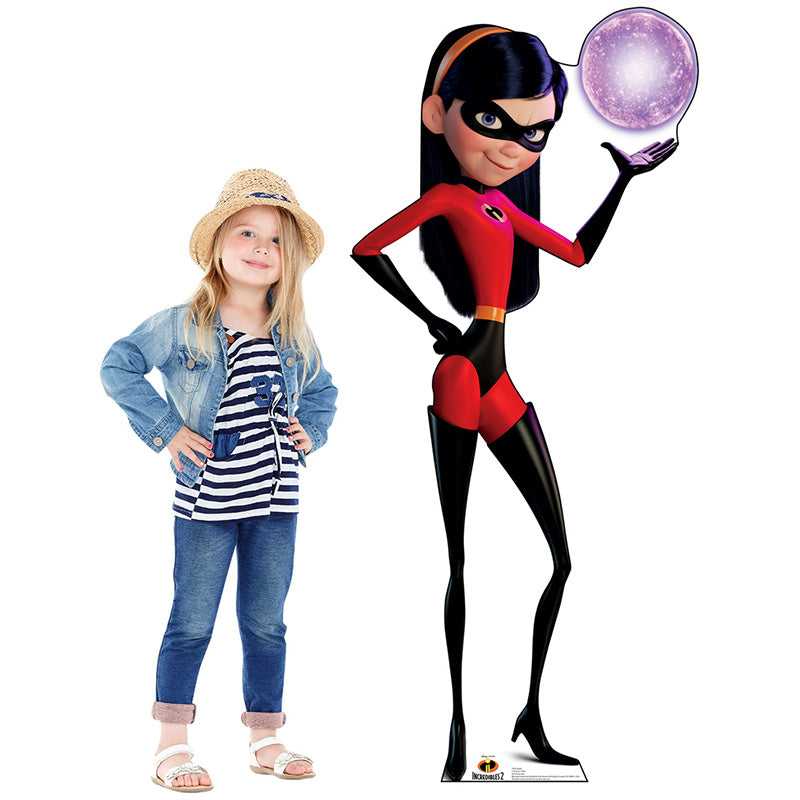 VIOLET PARR "Incredibles 2" Lifesize Cardboard Cutout Standup Standee - Example