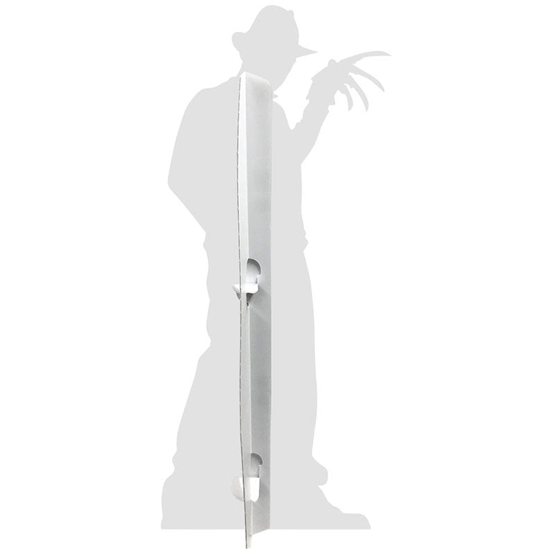 FREDDY KRUEGER "Nightmare On Elm Street" Lifesize Plastic Outdoor Cutout Standup Standee - Back