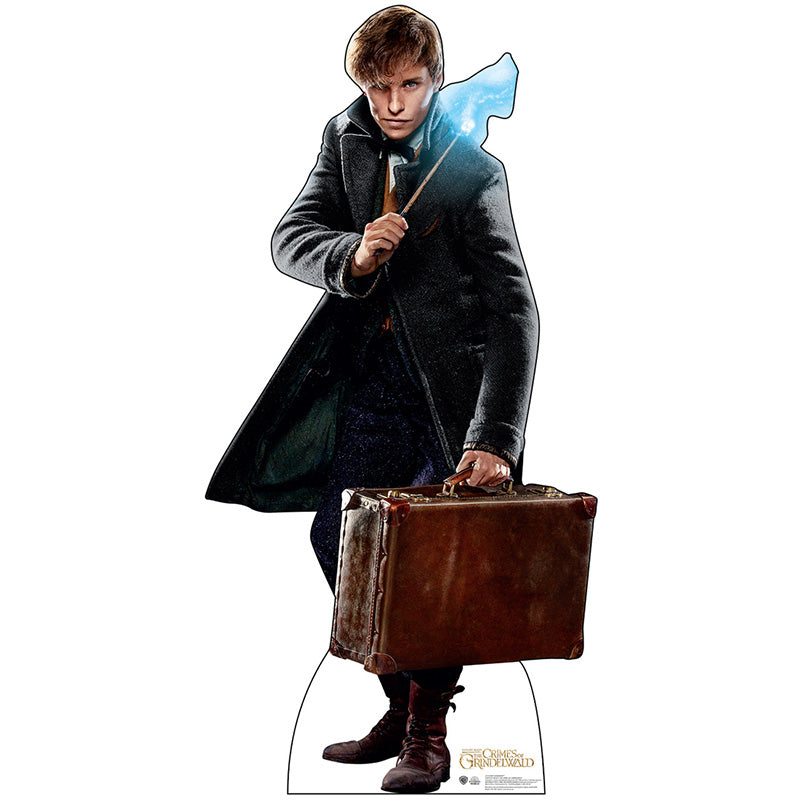 NEWT SCAMANDER "Fantastic Beasts: The Crimes of Gindelwald" Lifesize Cardboard Cutout Standup Standee - Front