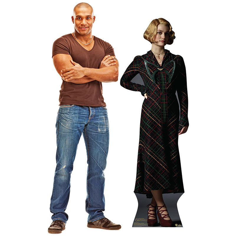 QUEENIE GOLDSTEIN "Fantastic Beasts: The Crimes of Gindelwald" Lifesize Cardboard Cutout Standup Standee - Example