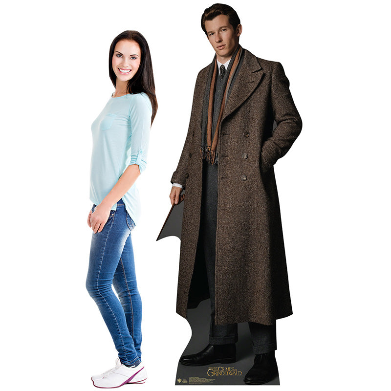 THESEUS SCAMANDER "Fantastic Beasts: The Crimes of Gindelwald" Lifesize Cardboard Cutout Standup Standee - Example