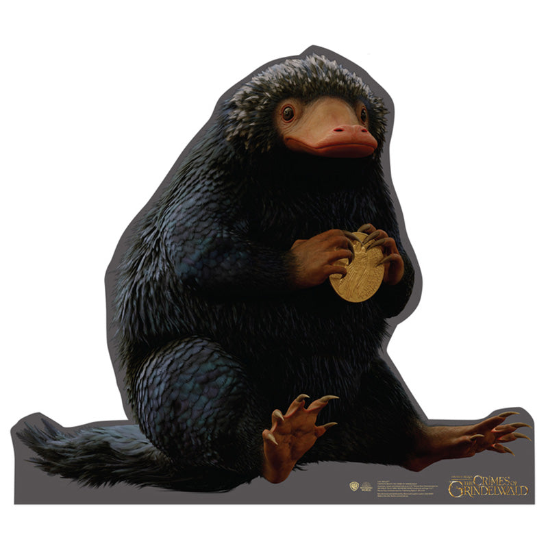 NIFFLER "Fantastic Beasts: The Crimes of Gindelwald" Lifesize Cardboard Cutout Standup Standee - Front