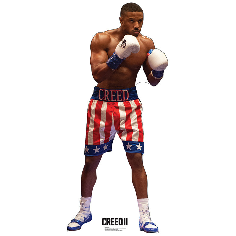 ADONIS CREED "Creed 2" Lifesize Cardboard Cutout Standup Standee - Front