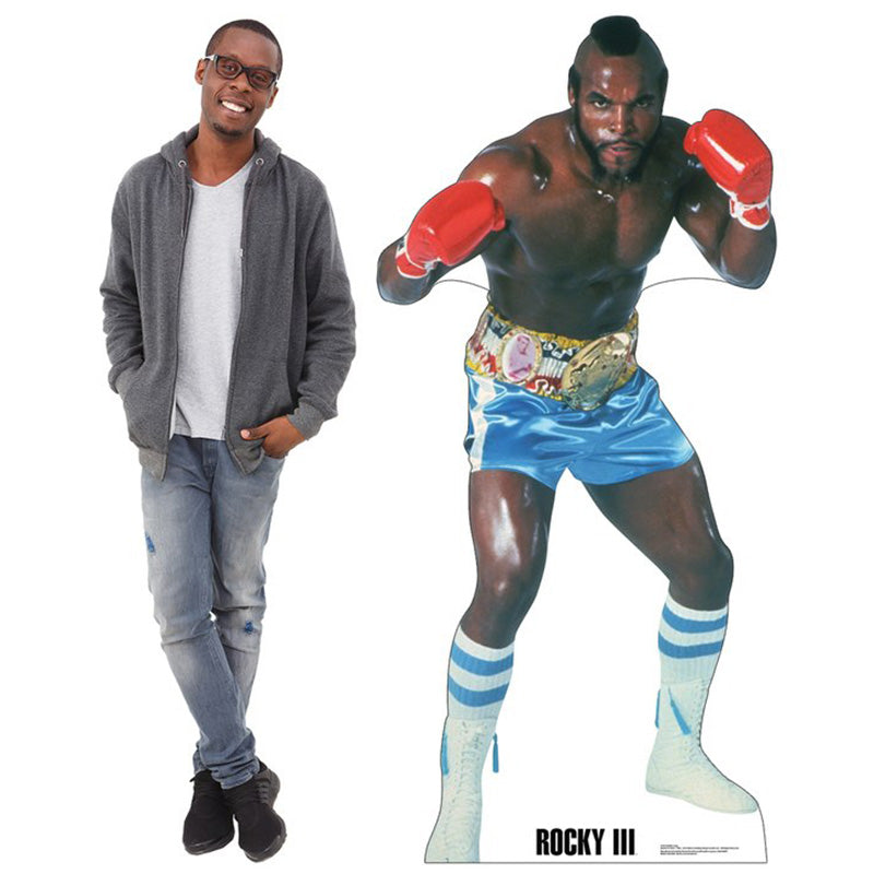 CLUBBER LANG "Rocky 3" Lifesize Cardboard Cutout Standup Standee - Example