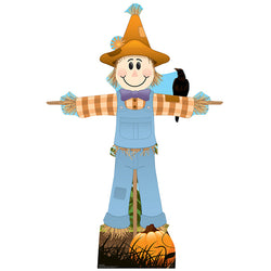 SCARECROW MAN Cardboard Cutout Standup Standee - Front