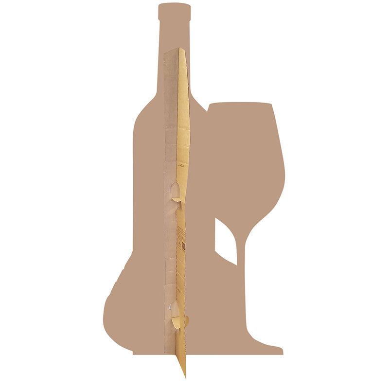 WINE AND CHEESE Cardboard Cutout Standup Standee - Back