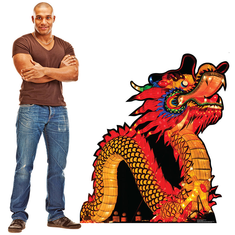 CHINESE NEW YEAR DRAGON Cardboard Cutout Standup Standee - Example