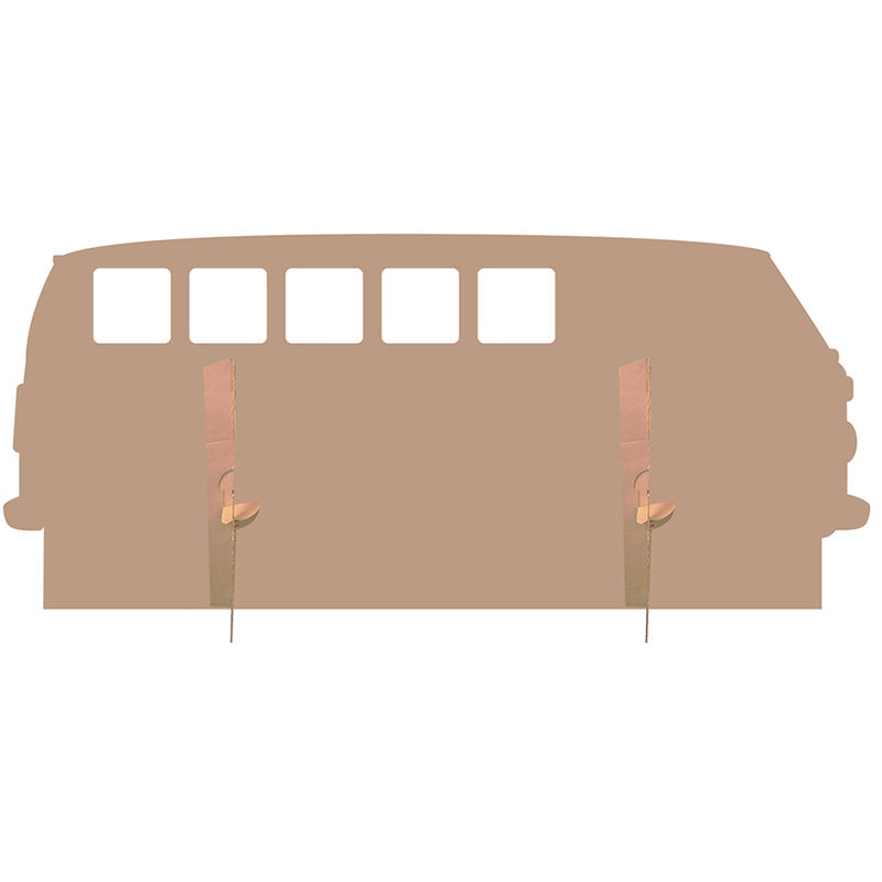 HIPPIE BUS STAND-IN Cardboard Cutout Standup Standee – StandingStills.com