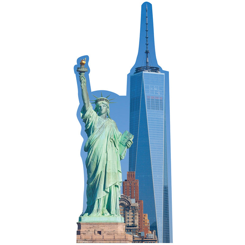 NEW YORK CITY SKYLINE Cardboard Cutout Standup Standee - Front