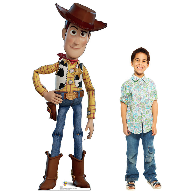 WOODY "Toy Story 4" Cardboard Cutout Standup Standee - Example
