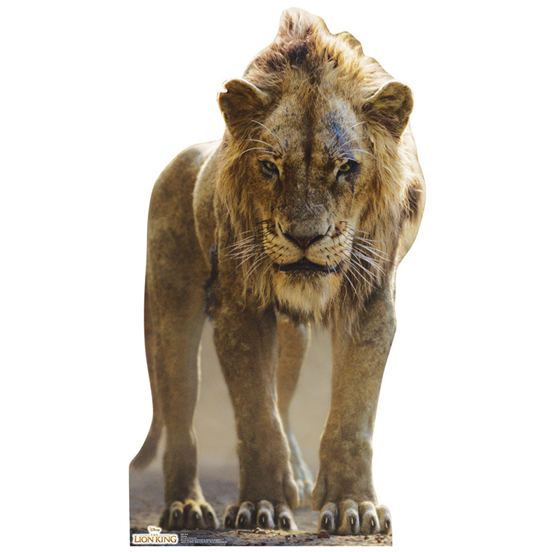 SCAR "The Lion King (2019)" Lifesize Cardboard Cutout Standup Standee - Front