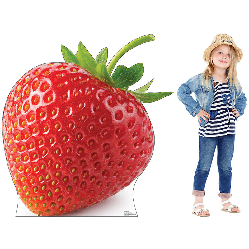 STRAWBERRY Cardboard Cutout Standup Standee - Example