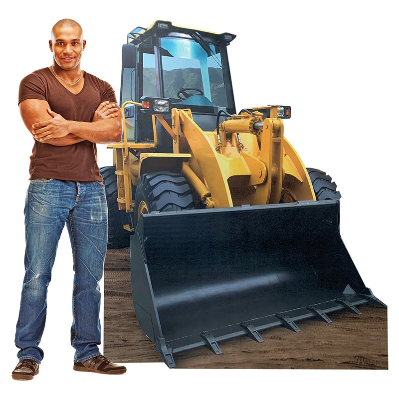 FRONT LOADER Cardboard Cutout Standup Standee - Example