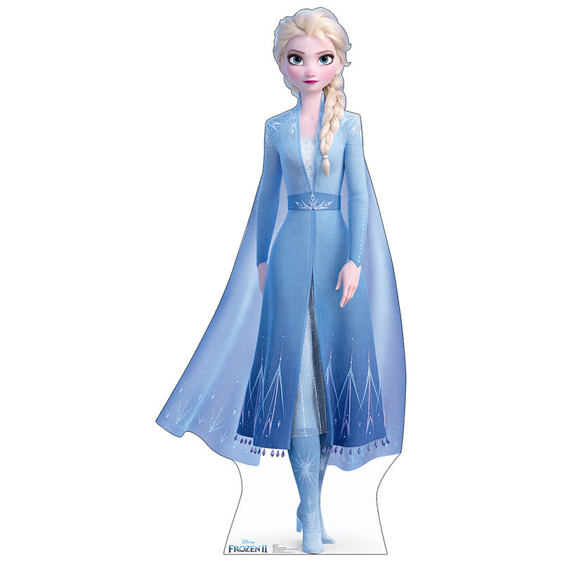 QUEEN ELSA "Frozen 2" Lifesize Cardboard Cutout Standup Standee - Front