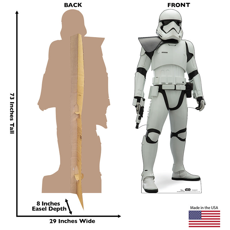 STORMTROOPER SERGEANT "Star Wars: The Rise of Skywalker" Lifesize Cardboard Cutout Standup Standee - Back