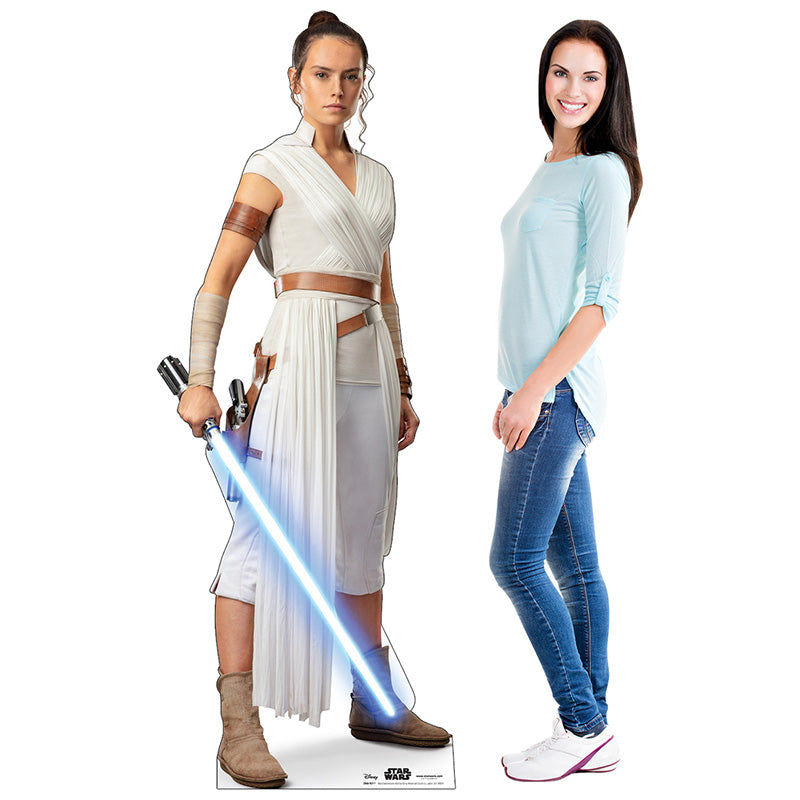 REY "Star Wars: The Rise of Skywalker" Lifesize Cardboard Cutout Standup Standee - Example