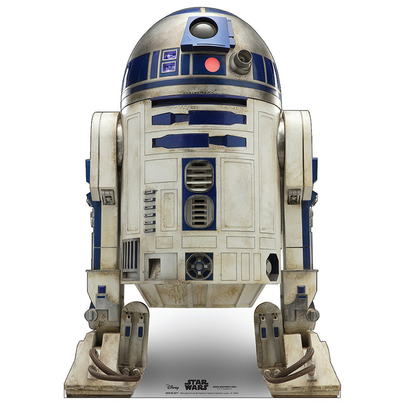 R2-D2 "Star Wars: The Rise of Skywalker" Lifesize Cardboard Cutout Standup Standee - Front