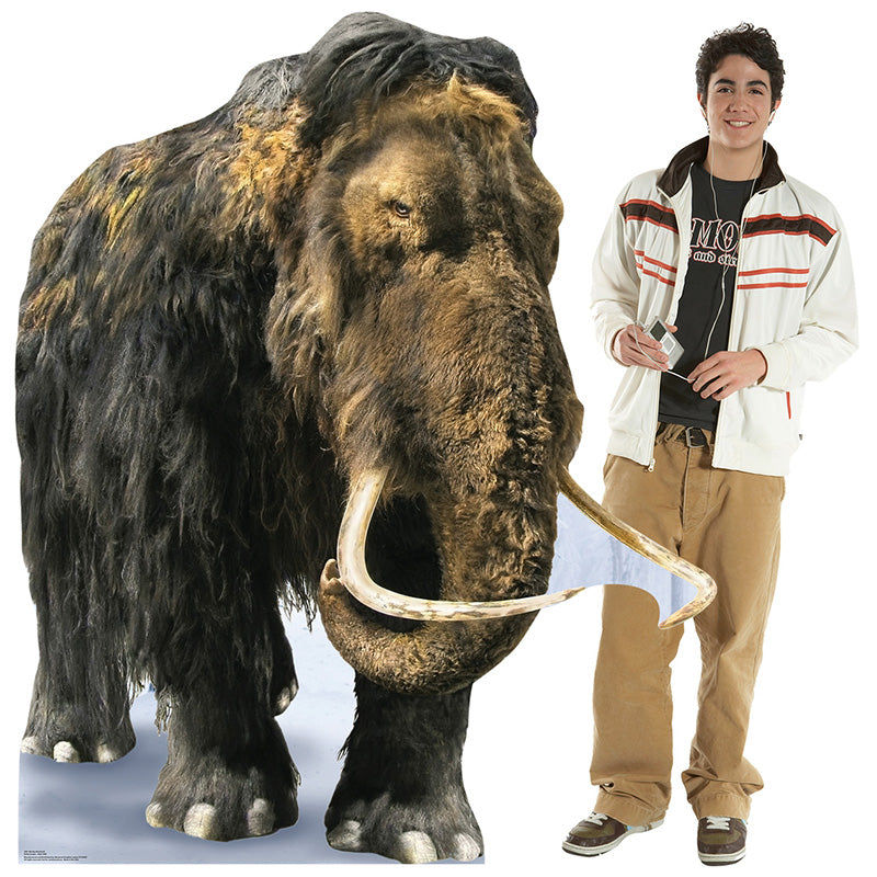 WOOLY MAMMOTH Cardboard Cutout Standup Standee - Example