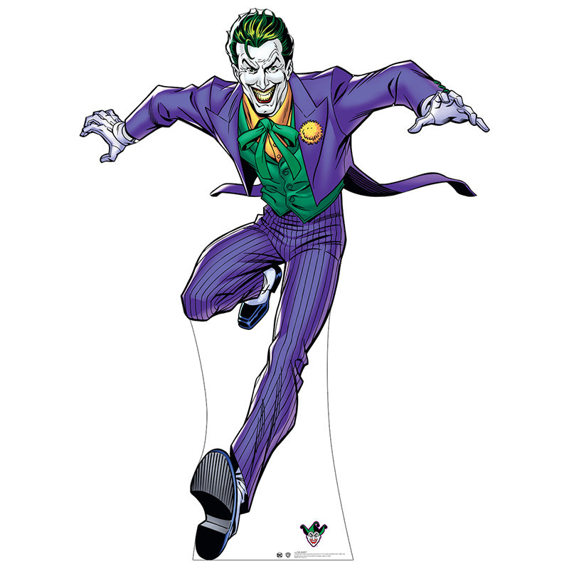 The Joker Justice League / Suicide Squad DC Comics Cardboard Cutout /  Standee/ Stand Up buy Superhero cutouts at